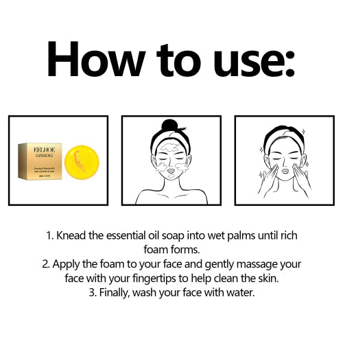 Ginseng Face Soap with Niacinamide