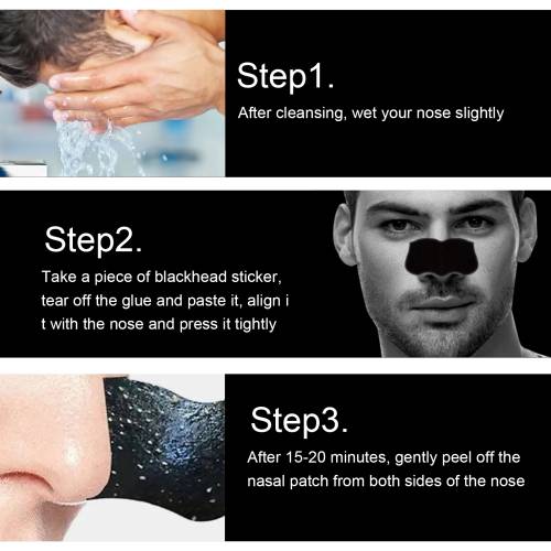 Bamboo Charcoal Nose Pore Strips