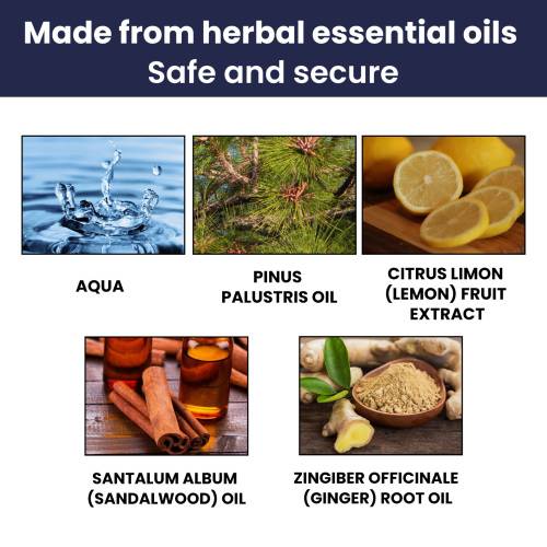 Pine Lemon Sandalwood Massage Oil