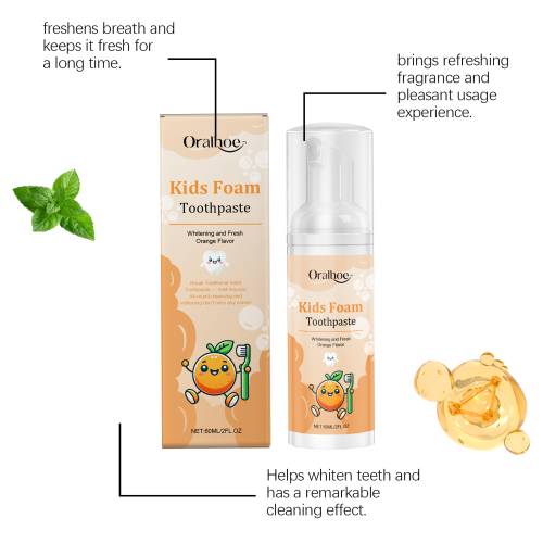 Kids' Foam Toothpaste, Mint