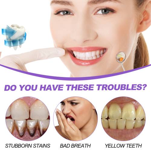 Purple Whitening Toothpaste with Baking Soda