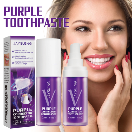 Purple Color-Correcting Toothpaste