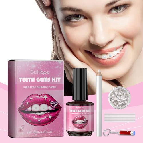 DIY Tooth Gem Kit, Shiny