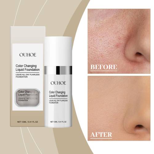 Color-Changing Liquid Foundation