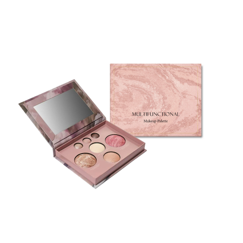 Multi-Use Makeup Palette: Eyeshadow, Contour, Blush & Highlighter