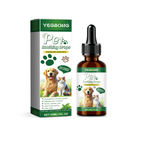 Pet Nutrition Drops with Peppermint