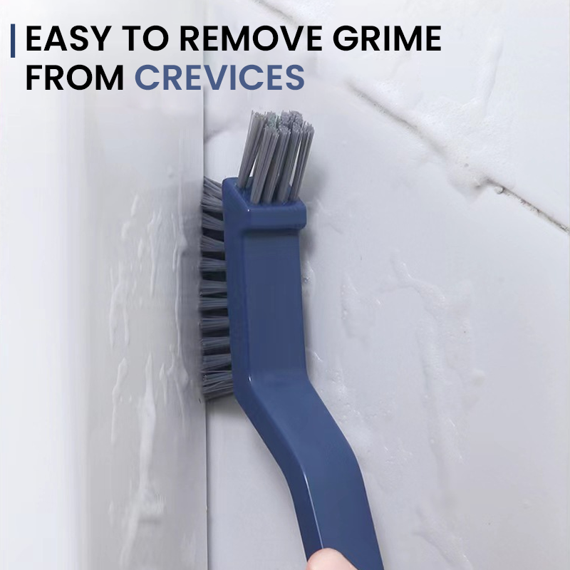 2 in 1 bathroom cleaning brush crevice brush | zavevo