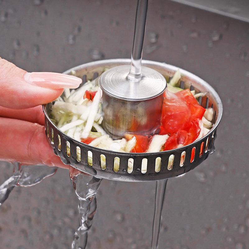 Upgrade 3-in-1 Kitchen Sink Drain Strainer | zavevo