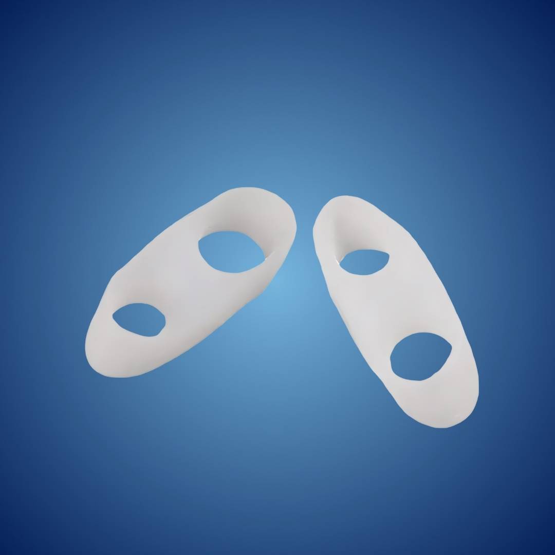 ToeGuard Orthopedic Toe Spacers | Bunionette Corrector - Little Toe Straightener - for Bunions - Hammertoe and Toe Alignment zavevo
