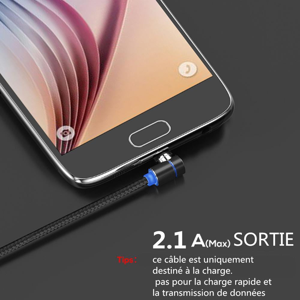 3 In 1 Magnetic Usb Charging Cable With Led Light | zavevo