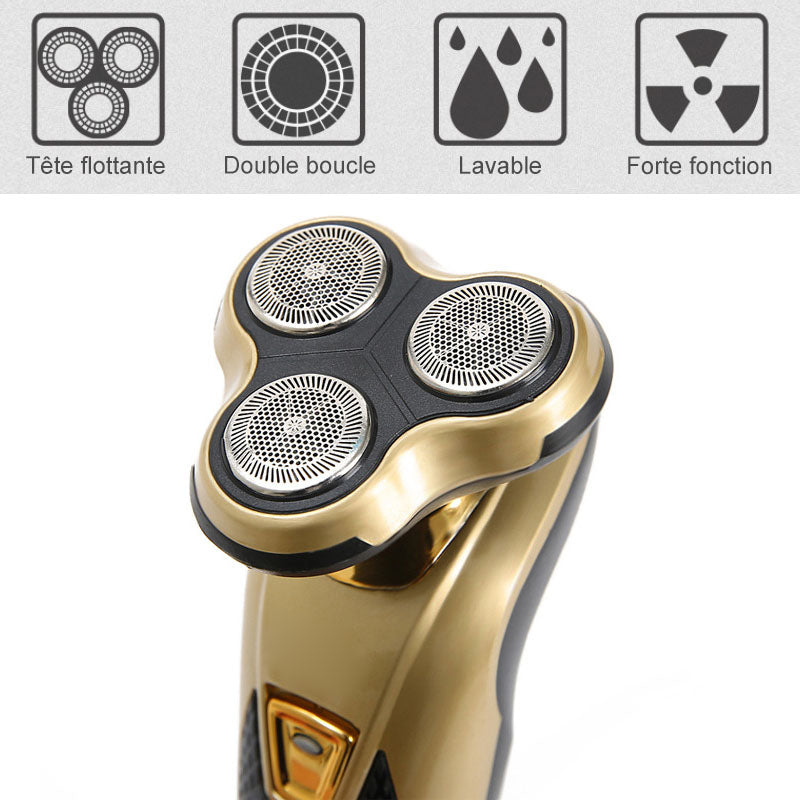 3-in-1 rechargeable multifunctional shaver for men | zavevo