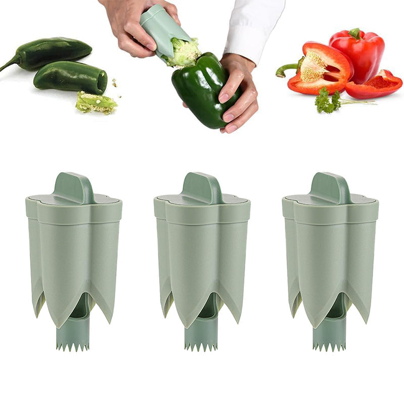 2-In-1 Fruit Pepper Corer | zavevo