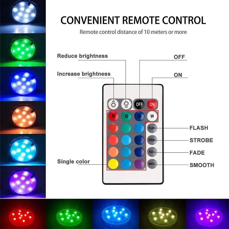 Remote Control Waterproof Suction LED Light | zavevo