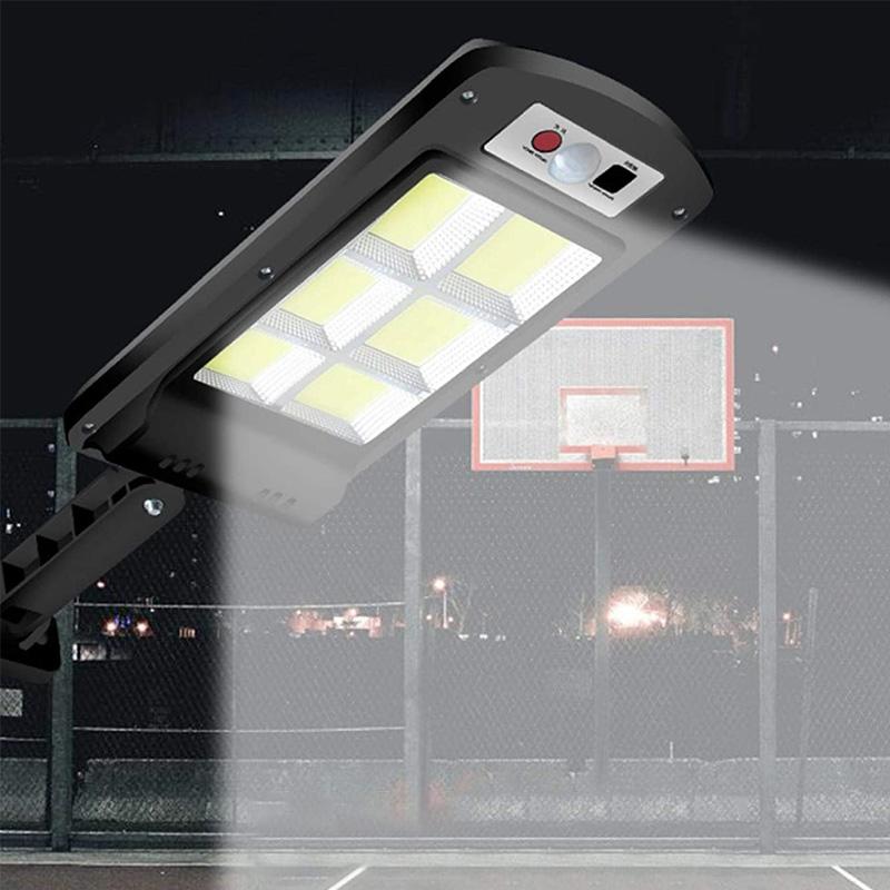200W Outdoor Solar LED Lamp with Remote Control, Motion and Twilight Sensor | zavevo