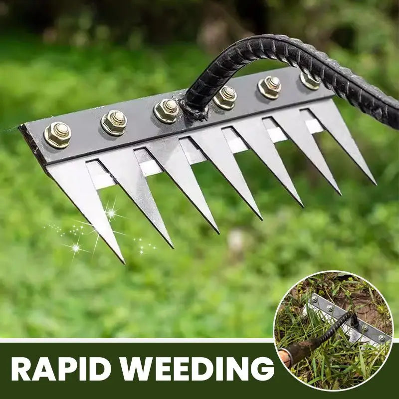 zavevo® Iron Weeding Rake
