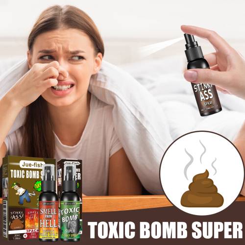 Green Prank Stink Spray