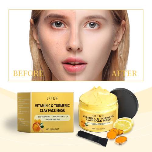 Vitamin C Turmeric Clay Face Mask