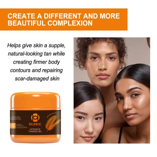 After-Sun Bronzing Gel with Calendula & Carrot Oil