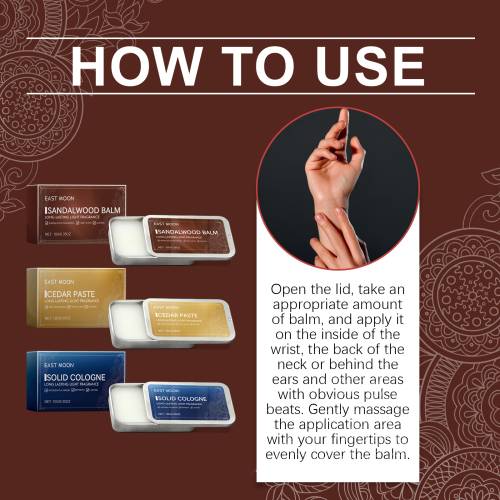 Men's Solid Cologne Balm