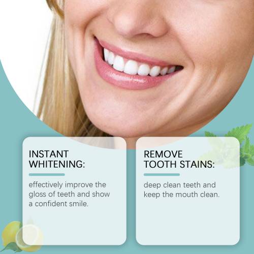 Smoker's Tooth Stain Cleaning Paint