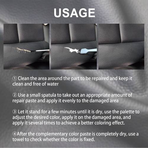 Leather Scratch Repair Cream Kit