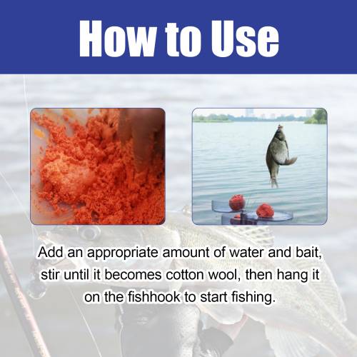 Plant-Based Fishing Bait Powder