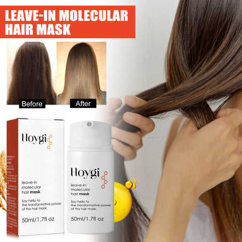 Leave-In Keratin Hair Mask for Damaged Hair
