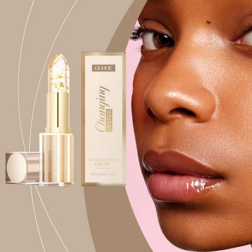 Gold Leaf Color-Changing Lip Balm with Vitamin E