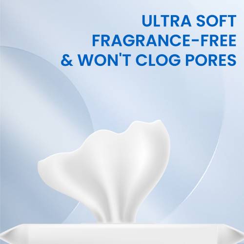 Gentle Makeup Remover Wipes with Chamomile & Aloe