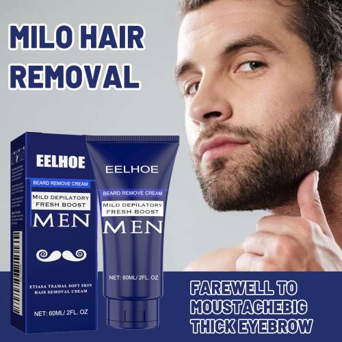 Men's Hair Removal Cream with Witch Hazel