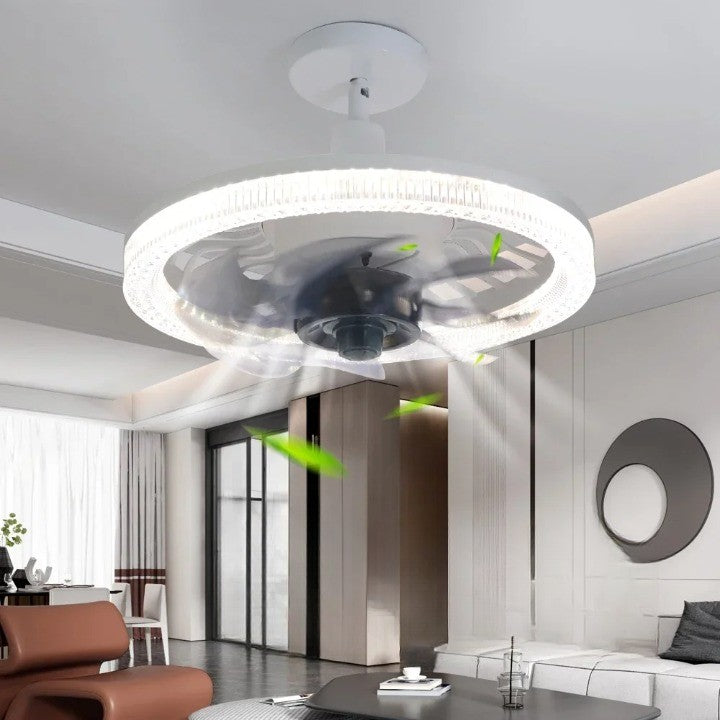 3in1 Remote Control Noise-Free Noise Elegant Fan Lamp | zavevo
