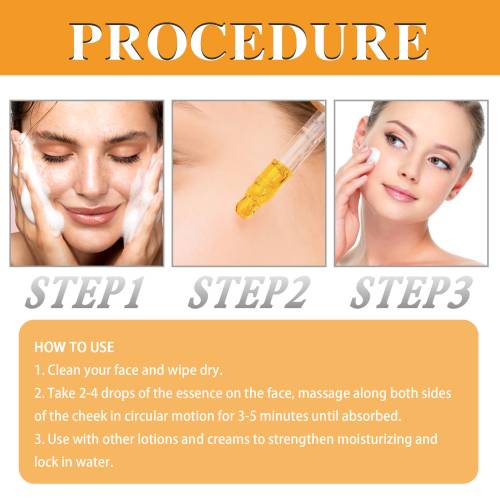 Vitamin C, Retinol & Hyaluronic Acid Face Serum, 17 ml