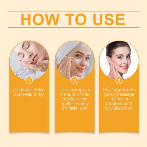 Vitamin C Face Cream with Fruity Scent, Hydrating & Brightening