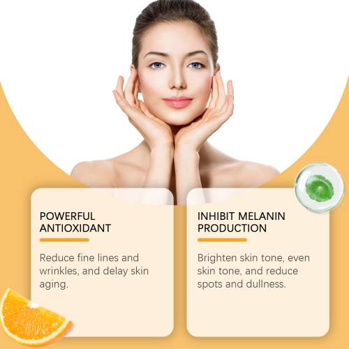Vitamin C Face Cream with Fruity Scent, Hydrating & Brightening