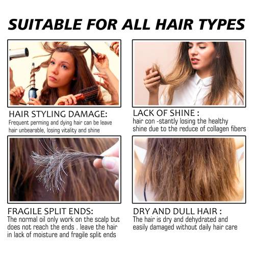 Hair Shine Spray with Hyaluronic Acid