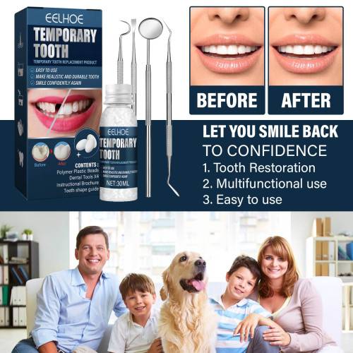 Halloween Vampire Fangs with Tooth Putty