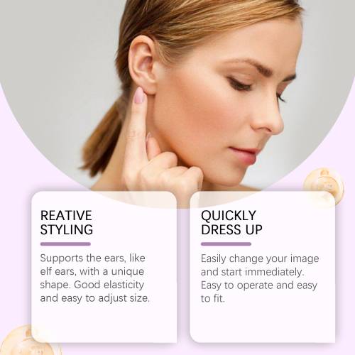 Elf Ear Stickers, Breathable