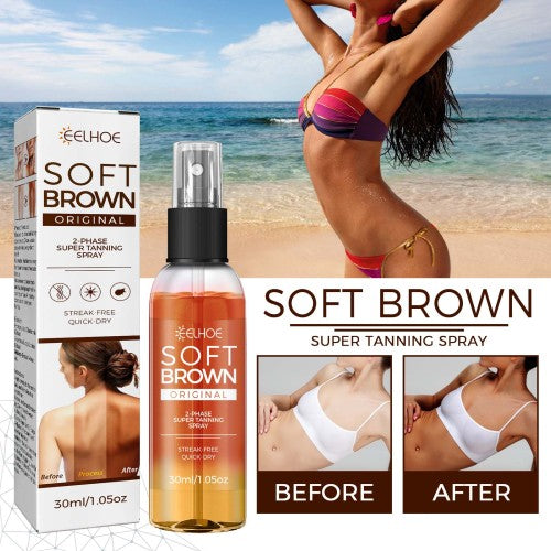 Bronzing Body Oil Spray with Sunflower & Walnut