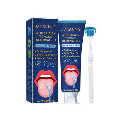 Tongue Cleaning Set with Manuka Honey