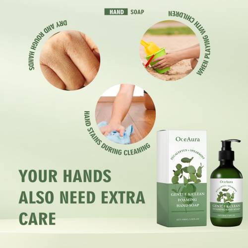 Gentle Foaming Hand Soap with Eucalyptus & Spearmint