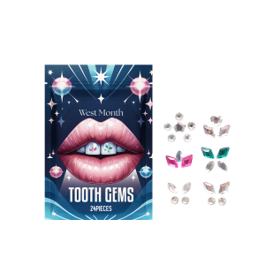 Crystal Tooth Gem Stickers