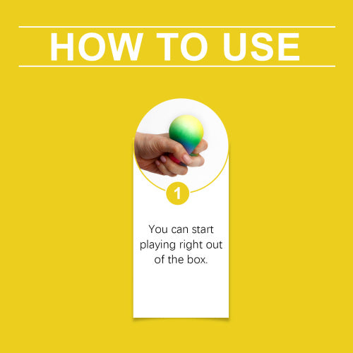 Rainbow Squeeze Ball