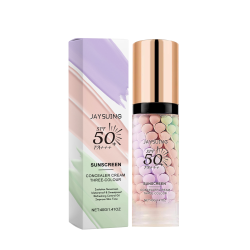 Three-Color Color-Correcting Primer