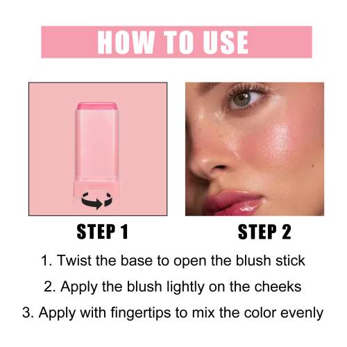 Multi-Use Blush Stick with Coconut & Jojoba