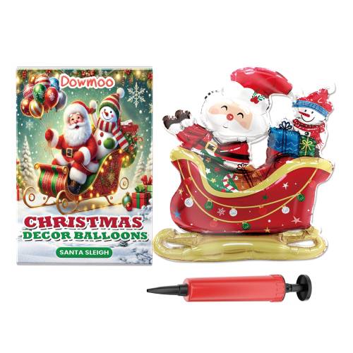 Christmas Snowman Standing Balloon