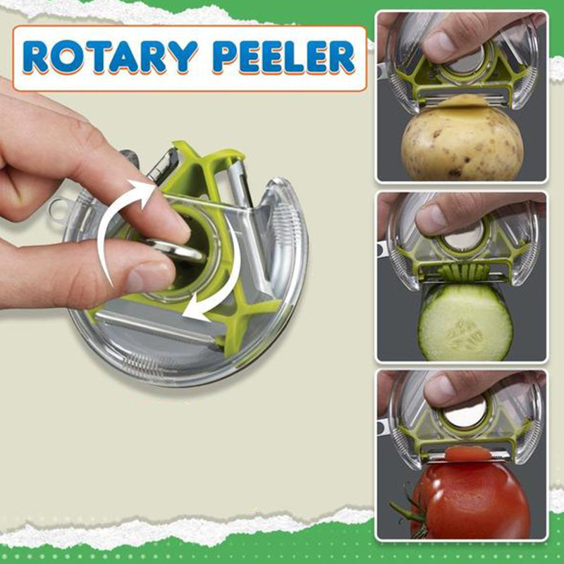 3 in 1 Stainless Steel Peeler | zavevo