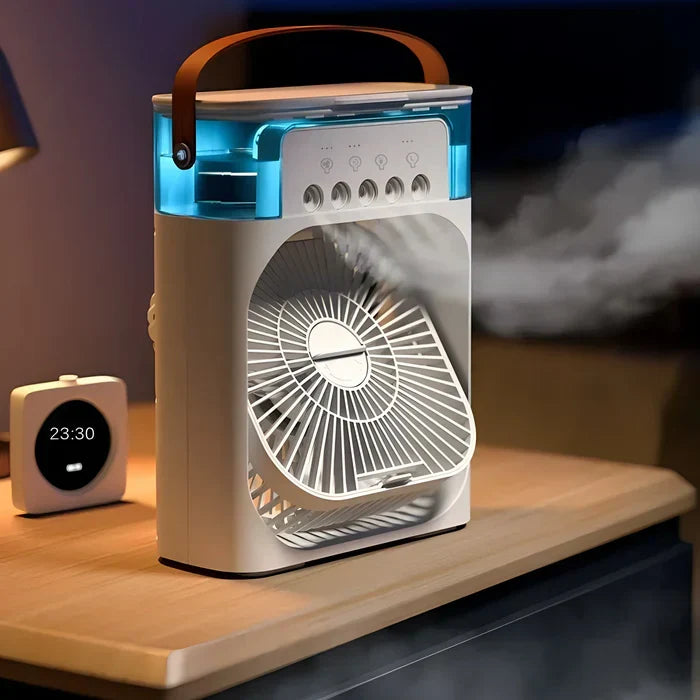 3-in-1 Fan with 7-Color LED Light - BreezeMaster Pro | zavevo