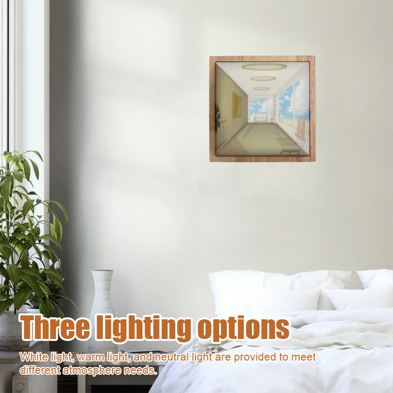 3D-Naked Eye Vision Wall Lamp | Stunning Wall Ambience | zavevo