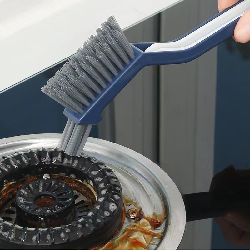2 in 1 bathroom cleaning brush crevice brush | zavevo