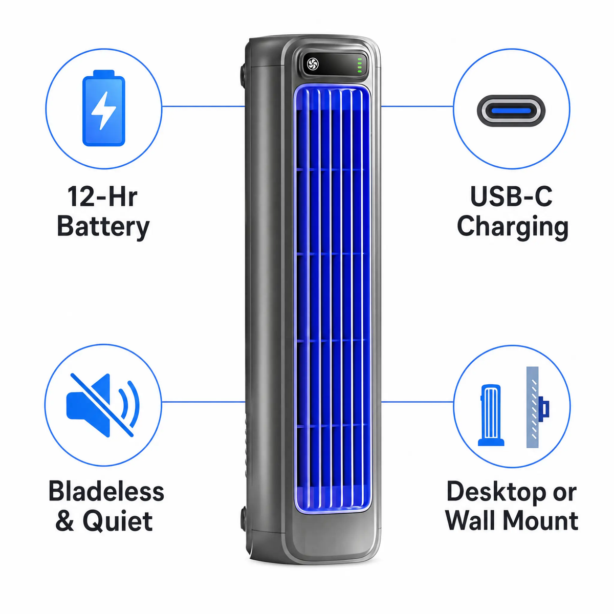 zavevo | AirWave – Portable  Air Conditioner with 12-Hour Cool Life